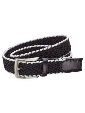 NWT Walter Hagen Men's Black Basket Weave Golf Belt size Medium